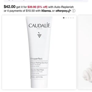 Caudalie Brightening Glycolic Peel Mask 2.5oz